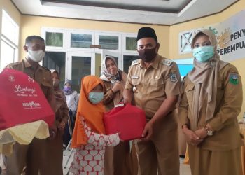 Plt Bupati Sarolangun Serahkan Bantuan Spesifik untuk Perempuan dan Anak
