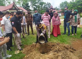 Polres Sarolangun Musnahkan BB Sabu Hampir 1 Kg