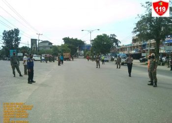 Razia Masker di Sarolangun. FOTO: IST