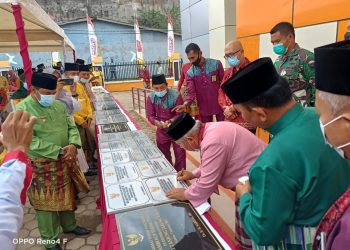 Bupati Tanjabbar Resmikan Bank 9 Jambi di Kecamatan Tebing Tinggi