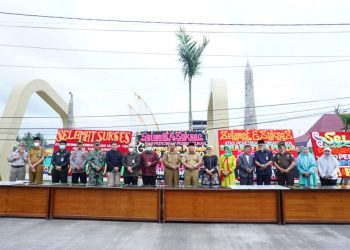 Syafrial Resmikan Proyek Fisik Infrastuktur Tahun 2016-2020