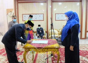 Bupati Muarojambi Lantik Pjs Sekretaris Daerah