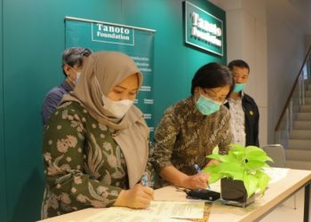 Pemkab Muarojambi dan Tanoto Pondation MoU Sekolah Penggerak