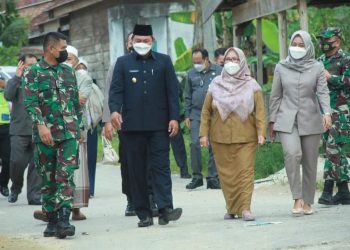 Anggota DPRD Tanjabbar Tinjau Pelaksanaan Vaksin Tebing Tinggi