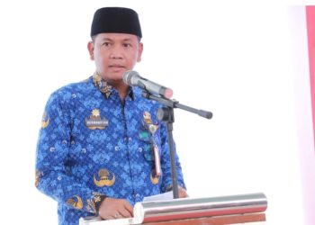 Sekda Tanjabbar Hadiri Peresmian Bedah Rumah dalam Rangka HUT Polda Jambi ke-28