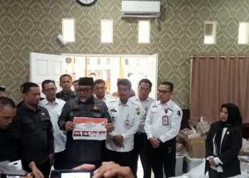 Pjs. Gubernur  Sudirman Pantau Persiapan Pilkada Serentak Tahun 2024 di Muaro Jambi