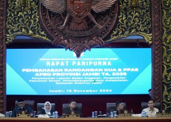 Pjs. Gubernur Jambi Apresiasi Kerja Keras Dewan Dalam Menetapkan KUA-PPAS Tahun 2025