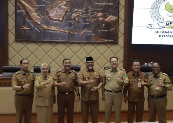 Pjs. Bupati Tanjabbar Hadiri RDP Komisi II DPR RI Bahas Kesiapan Pilkada Serentak 2024