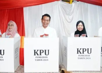 Fadhil Arief Gunakan Hak Pilih Pada Pilkada Serentak  2024