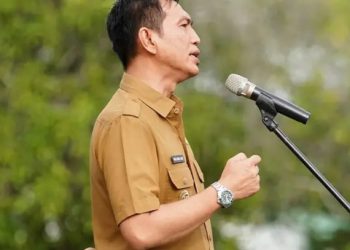 Bupati Batanghari Pimpin Apel Gabungan dan Halal Bi Halal ASN Usai Ramadan