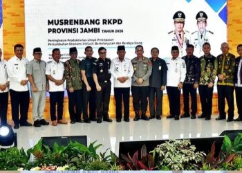 Wakil Bupati Batanghari Hadiri Musrenbang RKPD Provinsi Jambi 2026, Soroti Sinergi Pembangunan Daerah dan Nasional