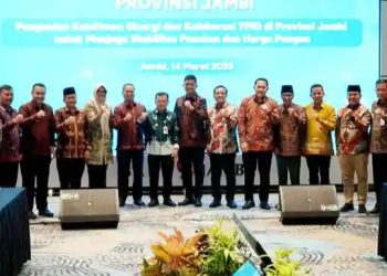 Wabup Batang Hari Hadiri High Level Meeting TPID Provinsi Jambi, Dorong Sinergi Stabilitas Harga Pangan Jelang Lebaran