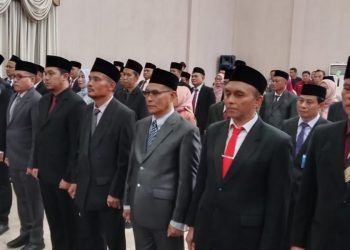 BBS Lantik Pejabat Eselon II, III dan IV Pemkab Muaro Jambi