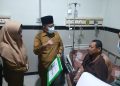 Wali Kota Jambi Tinjau Penanganan Pasien Gizi Buruk dan Korban Kebakaran di RS TK III dr. Bratanata
